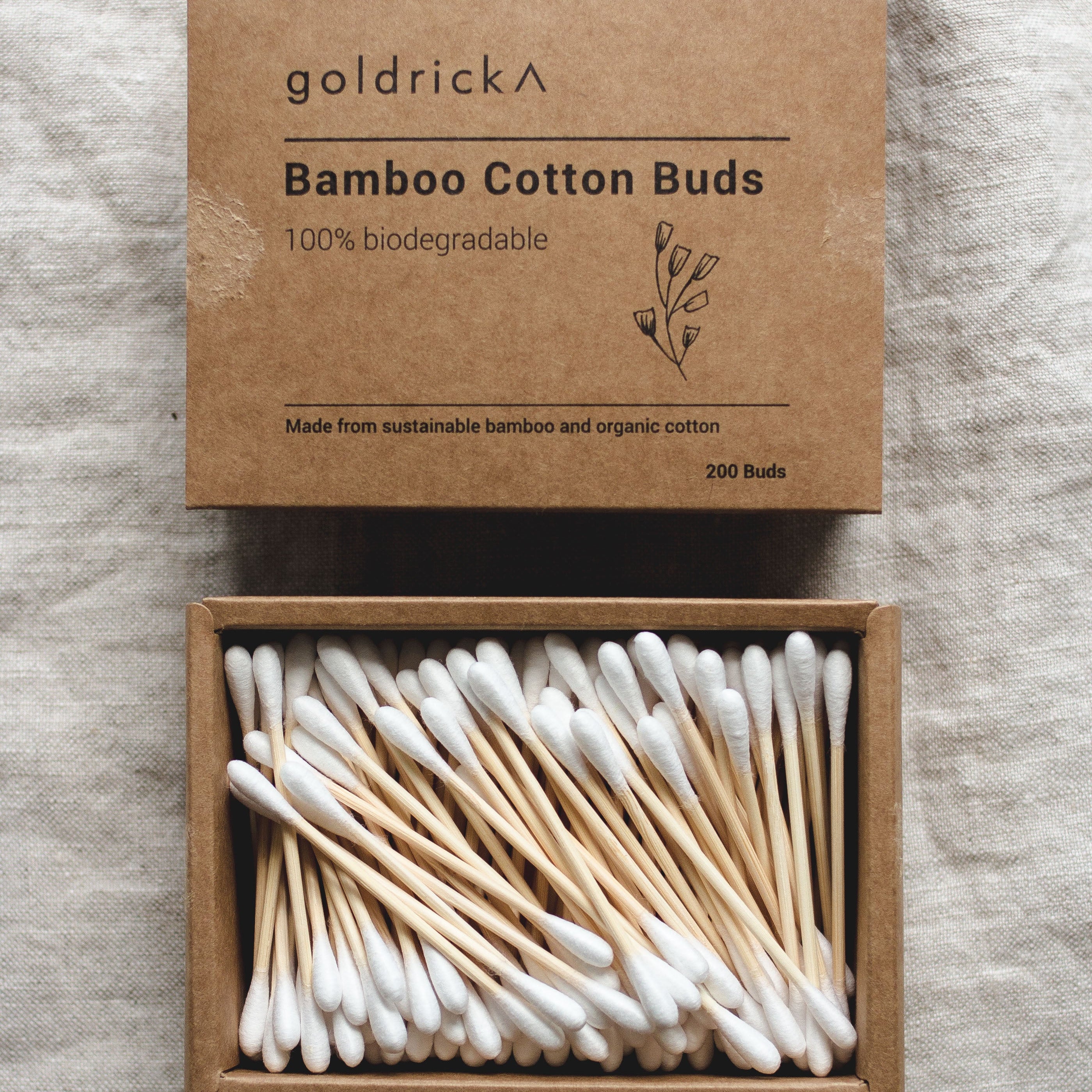 Eco-Friendly Elegance: Introducing Our Stylish Bamboo Cotton Swabs