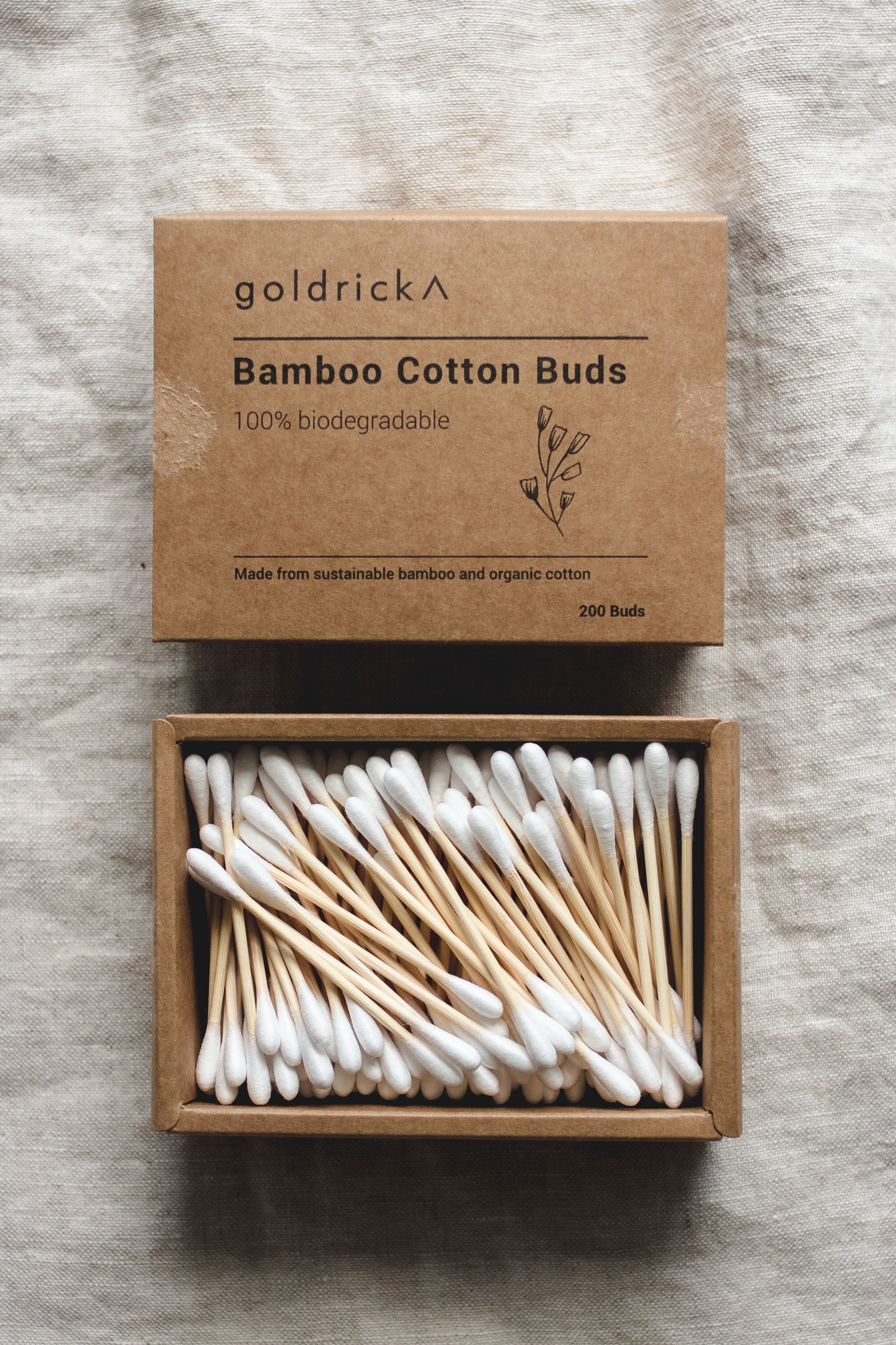 Eco-Friendly Elegance: Introducing Our Stylish Bamboo Cotton Swabs