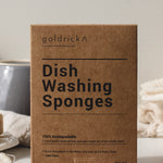 Loofah Dishwashing Sponge by Goldrick. Eco-Friendly, Sustainable Products. Perfect for eco-conscious consumers.